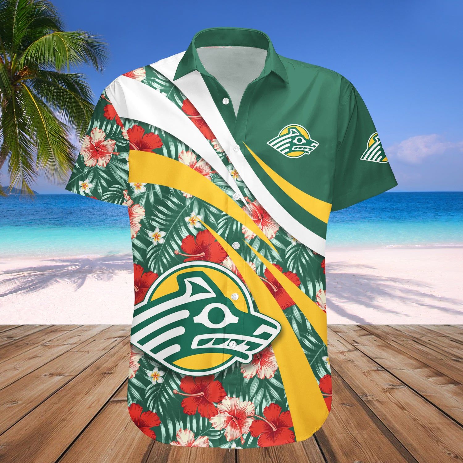 Alaska Anchorage Seawolves Hawaii Shirt Hibiscus Sport Style – NCAA