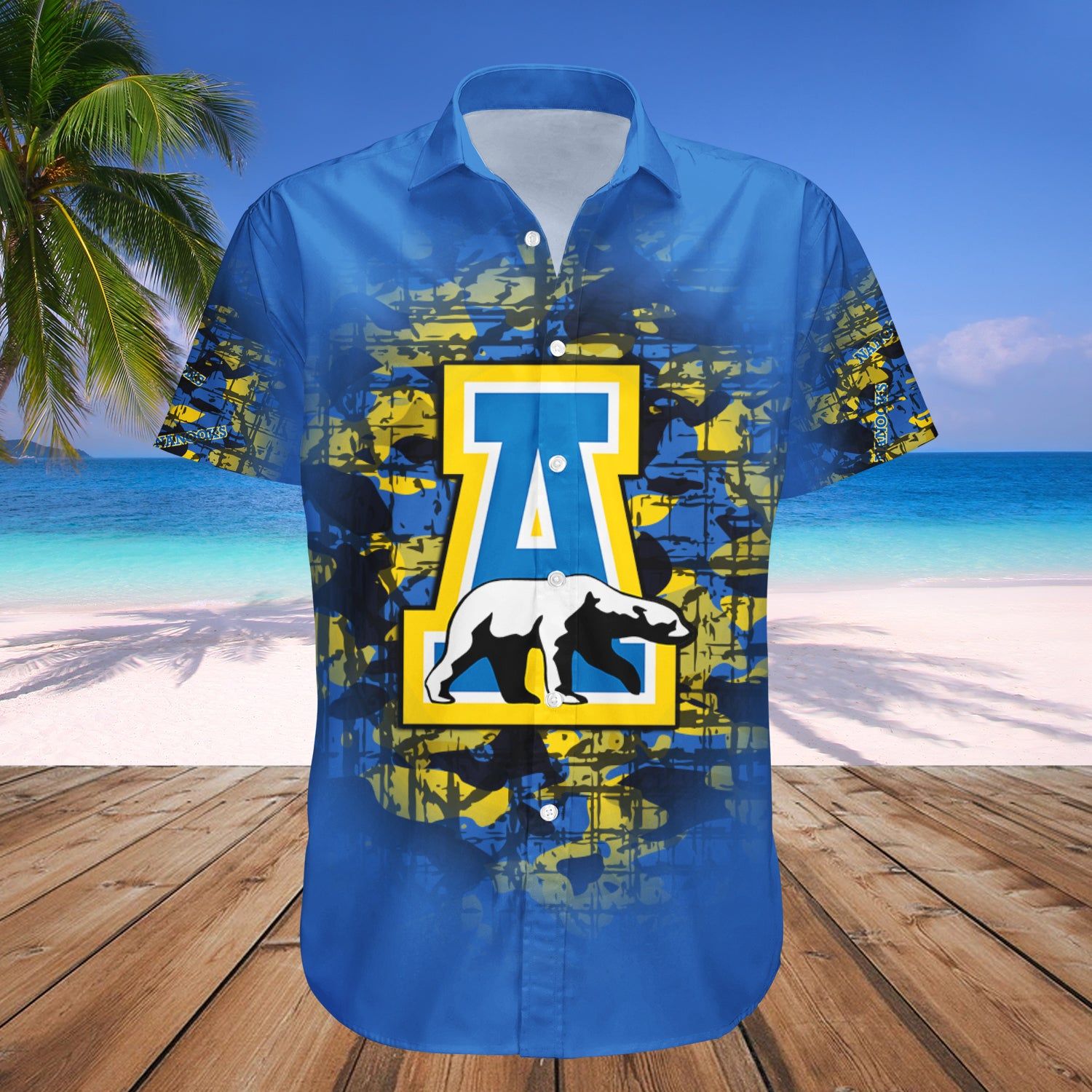 Alaska Nanooks Hawaii Shirt Camouflage Vintage – NCAA