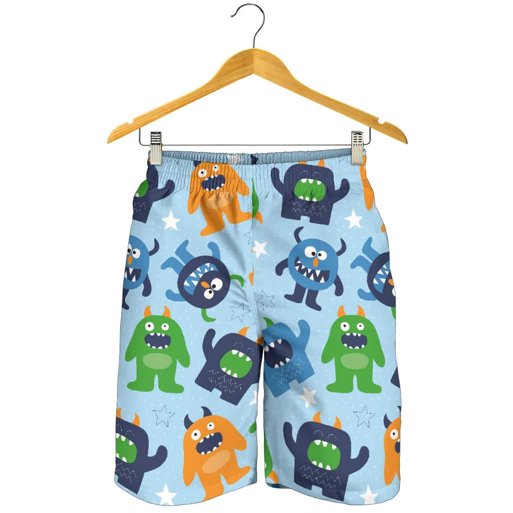 Alien Pattern Print Design 04 For Men Women Kid Shorts
