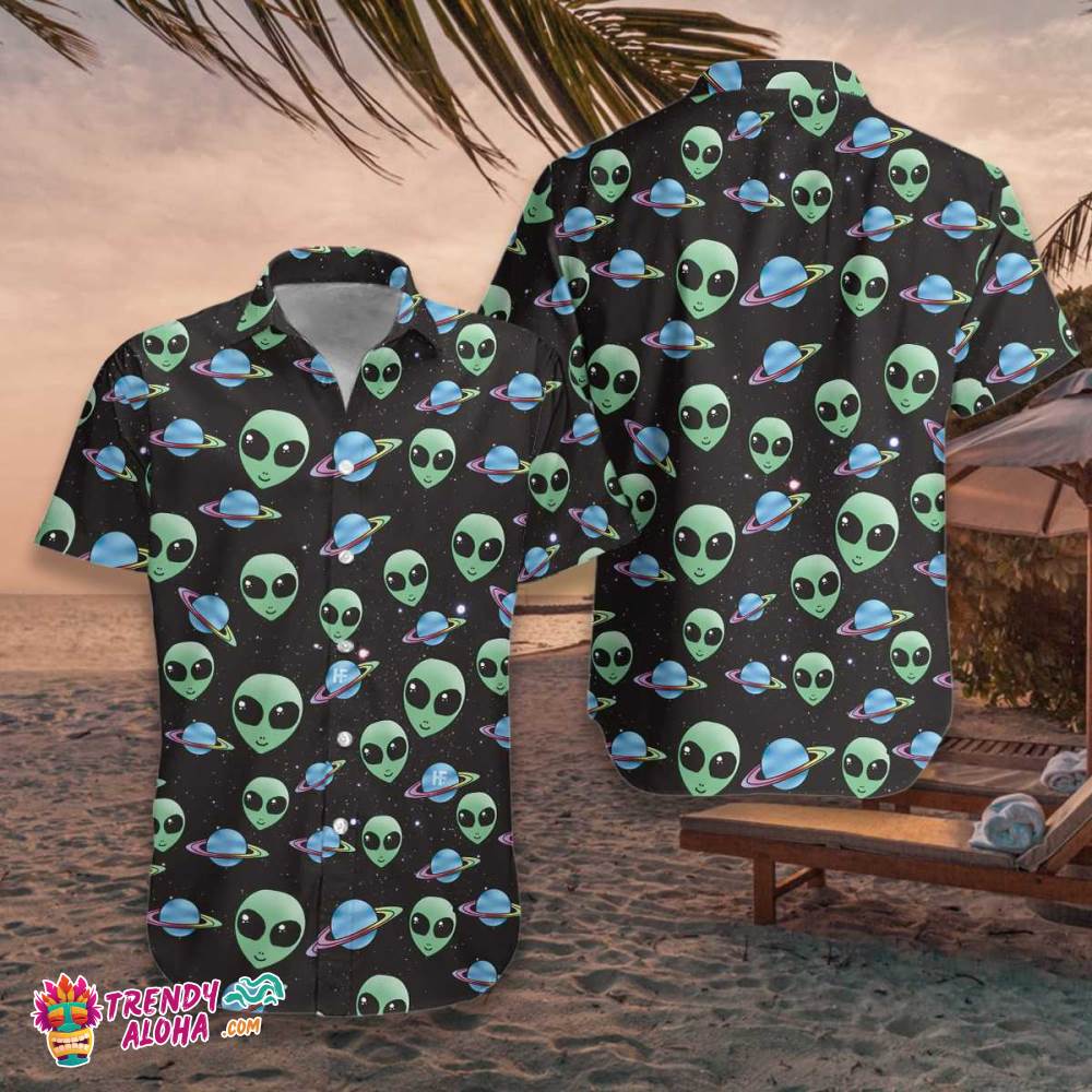 Alien Planet Hawaiian Shirt
