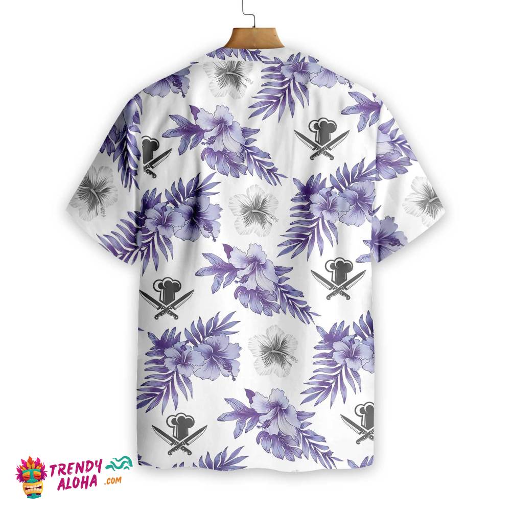 Aloha Chef With Knives Hawaiian Shirt