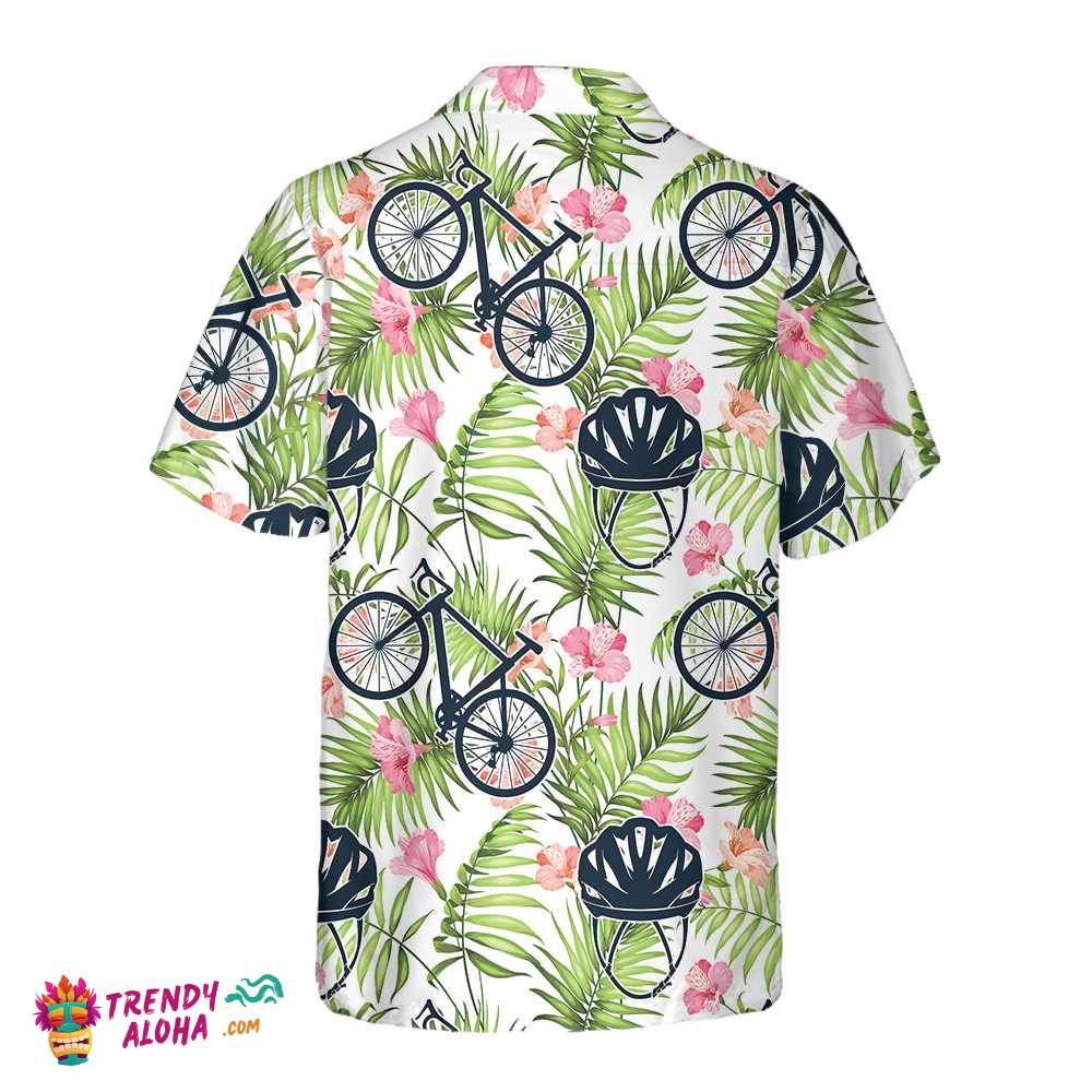 Aloha Cycling Hawaiian Shirt, Bicycle Shirt For Men & Women, Best Gift For Bikers