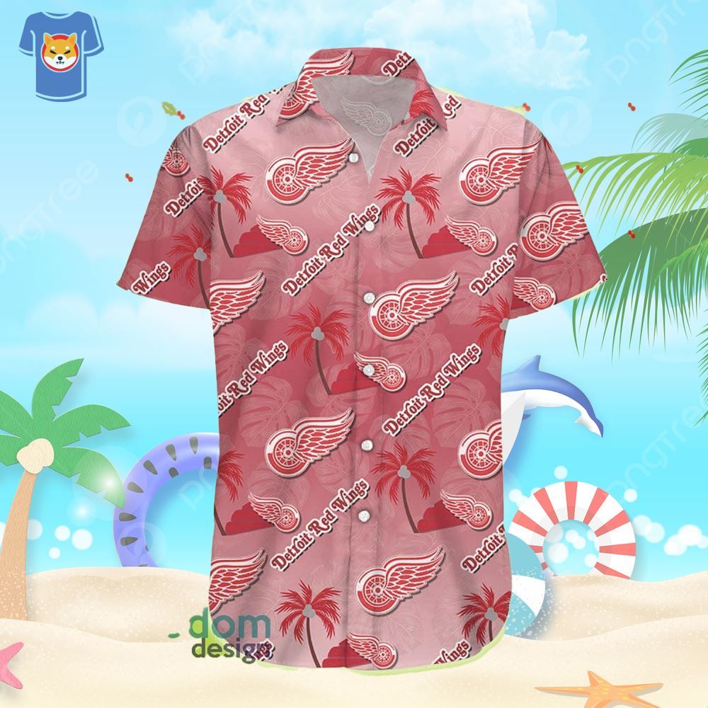 Aloha Detroit Red Wings Hawaiian Shirt For Fans