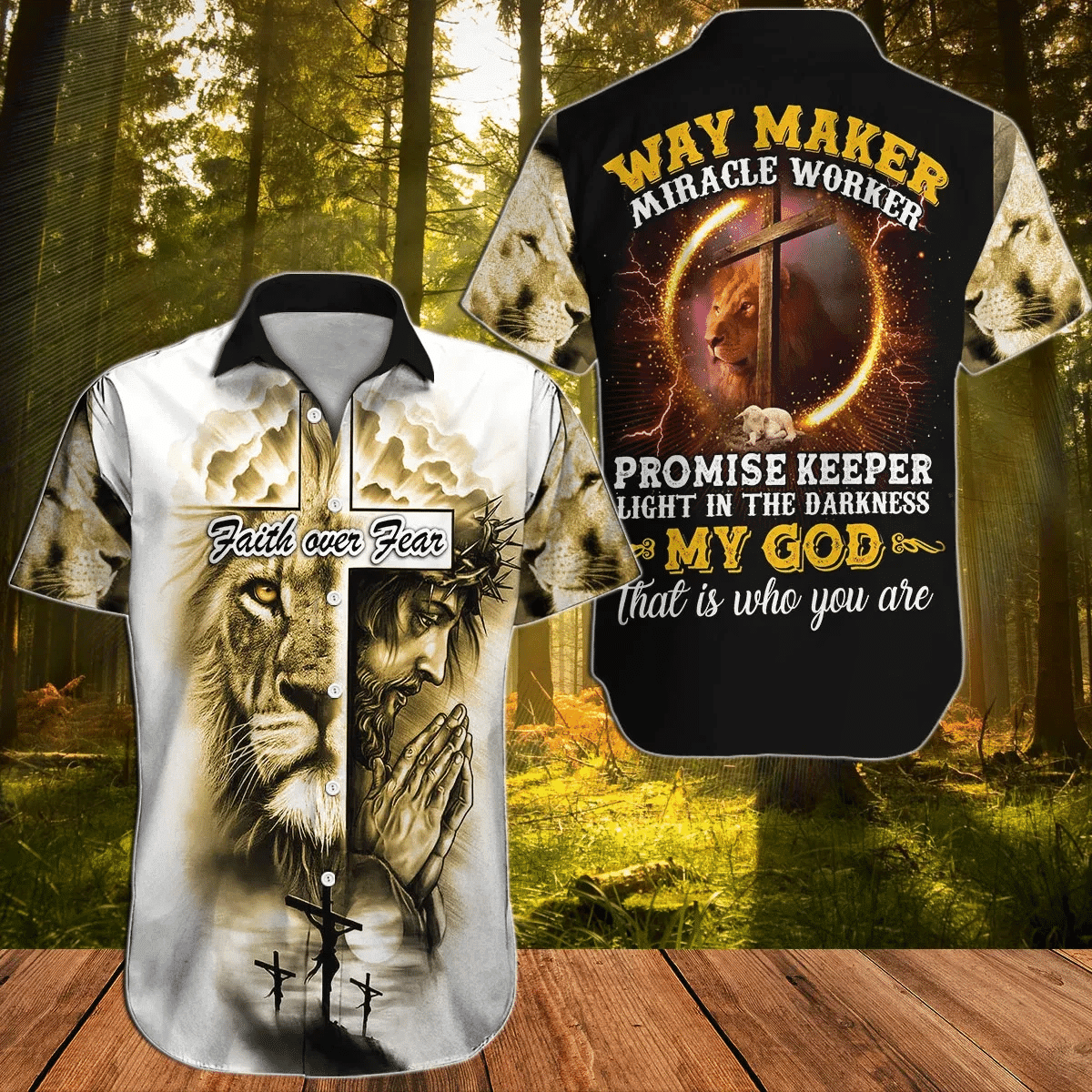 Aloha Easter Blessings: Happy Easter Day Hawaiian Shirt with Jesus Risen Theme