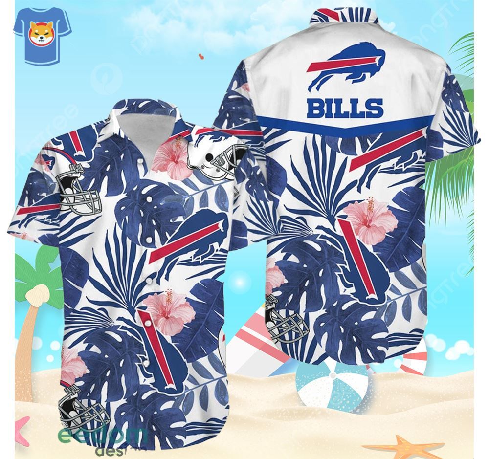 Aloha Hawaiian Shirt Designed for Buffalo Bills Fans