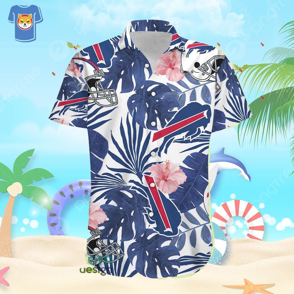 Aloha Hawaiian Shirt Designed for Buffalo Bills Fans