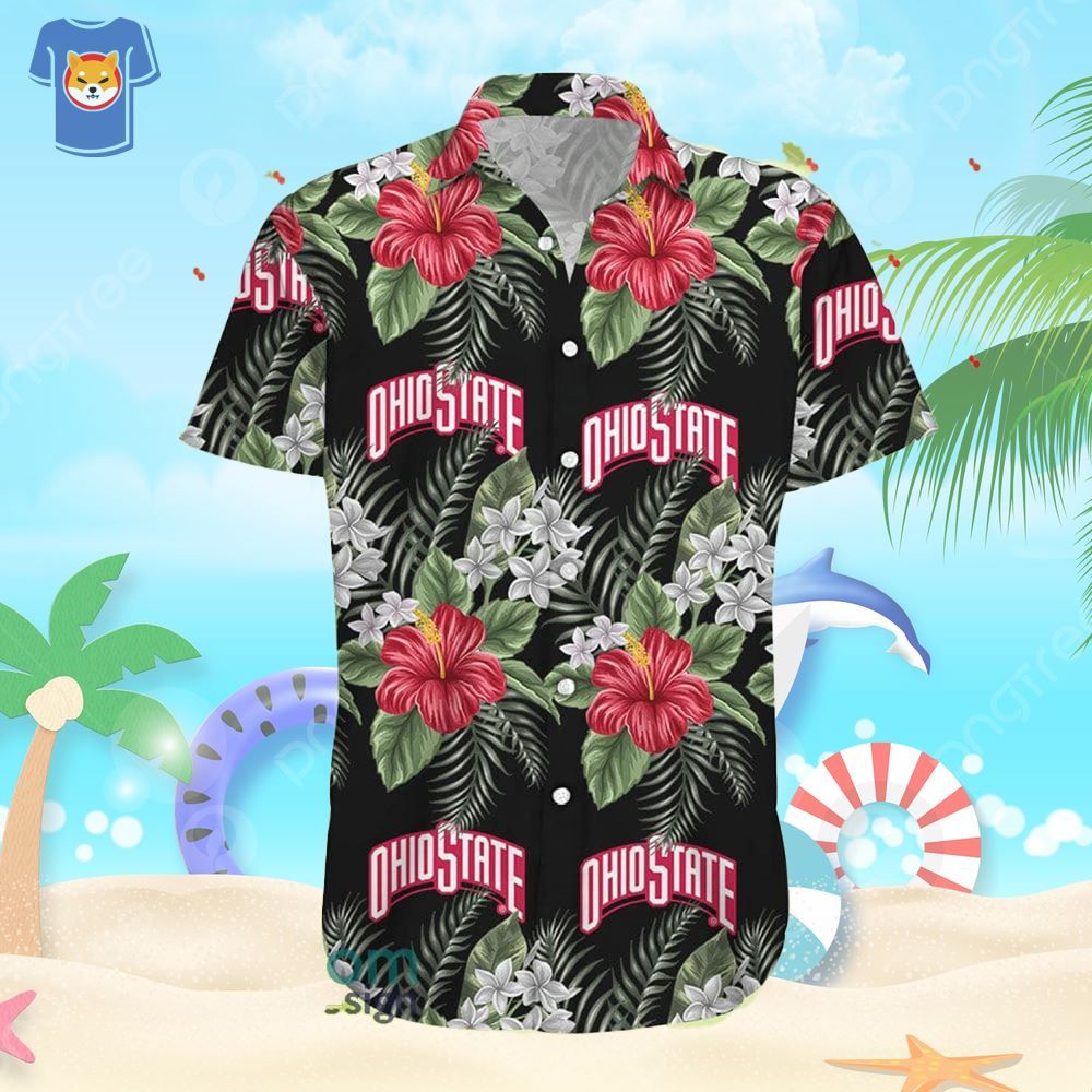 Aloha Ohio State Buckeyes Aloha Shirt Hawaiian Shirt