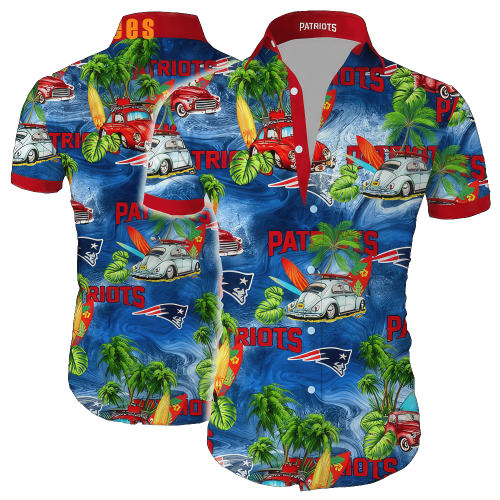 Aloha Patriots Hawaiian Shirt Patriots Gift Perfect Gifts For Your Loved Ones