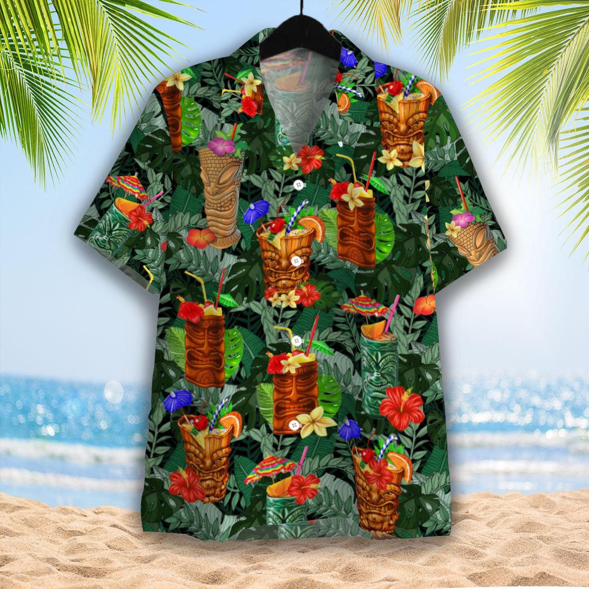 Aloha Tiki Tiki Trendy Hawaiian Shirt Aloha Tiki Tiki Trendy Hawaiian Shirt