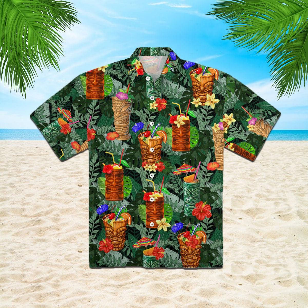 Aloha Tiki Tiki Trendy Hawaiian Shirt