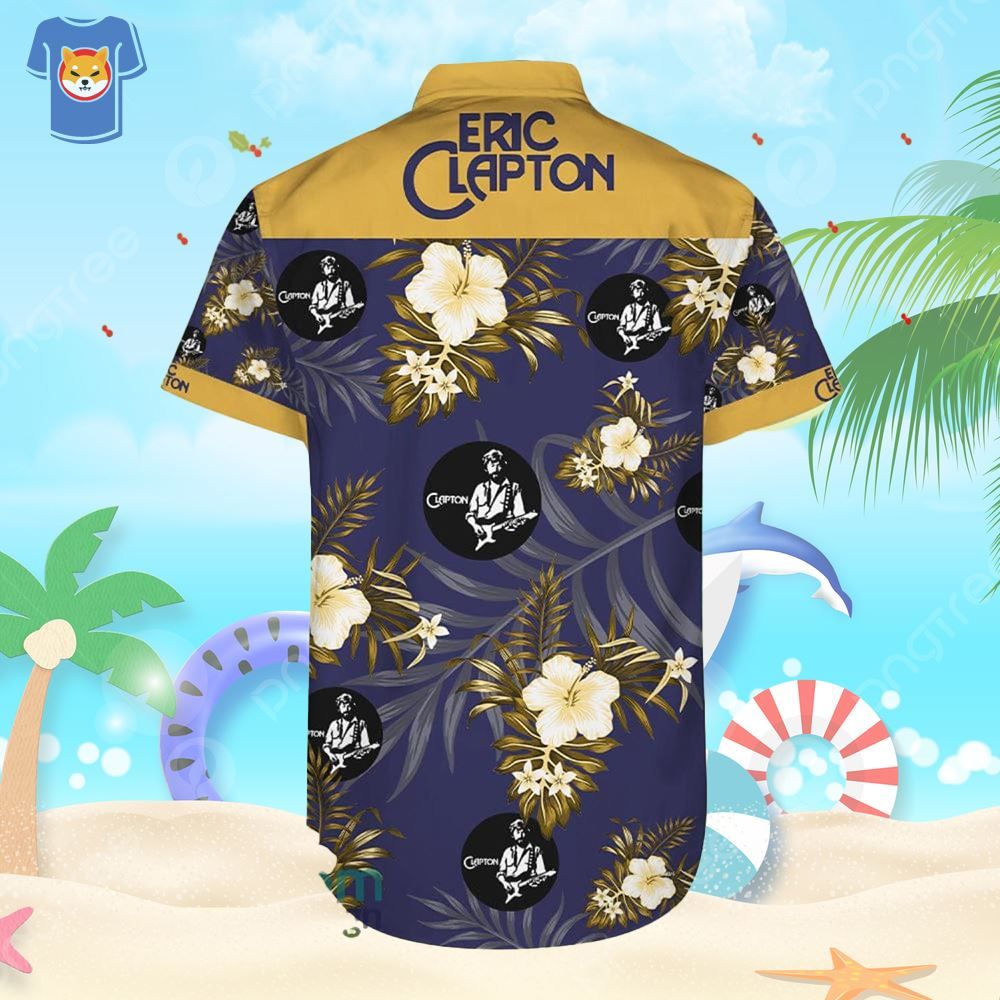 Aloha Tropical Flower Eric Clapton Hawaiian Shirt Aloha Tropical Flower Eric Clapton Hawaiian Shirt