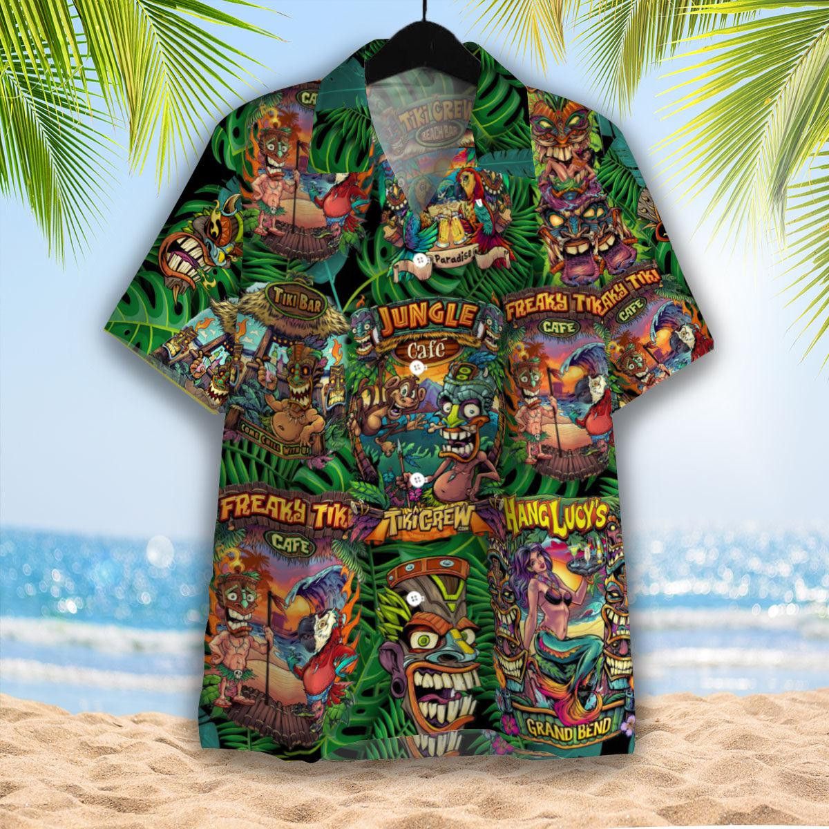 Aloha’s Joy Embodied in Tiki Tiki Hawaiian Theme