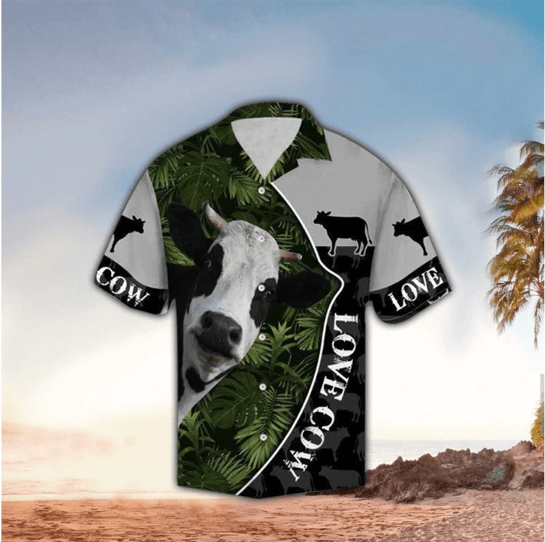 Amazing Cow Trendy Hawaiian Shirt, Hawaii Shirt Men, Aloha Shirt