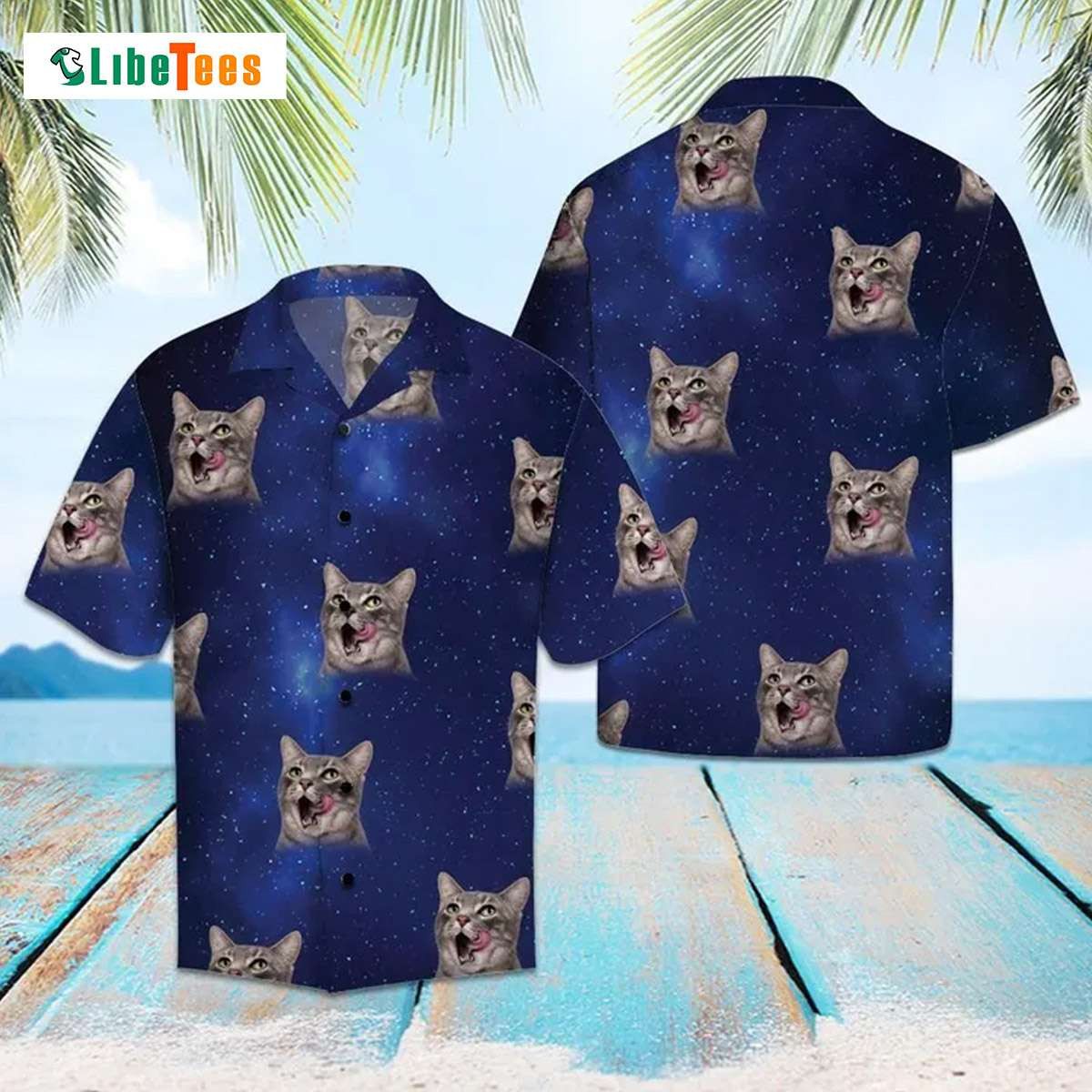 Amazing Funny Cat Summer Vibe, Cat Trendy Hawaiian Shirt Perfect Gifts For Your Loved Ones