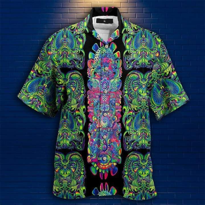 Amazing Hippie Goa Unique Art Hawaiian Shirt