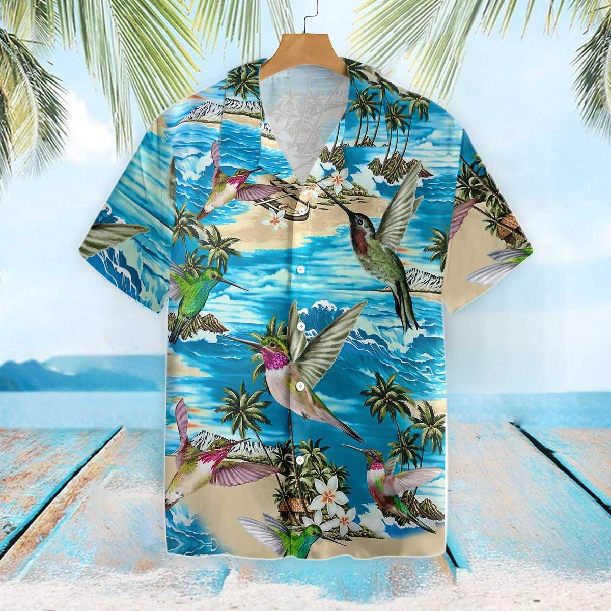 Amazing Hummingbird Trendy Hawaiian Shirt