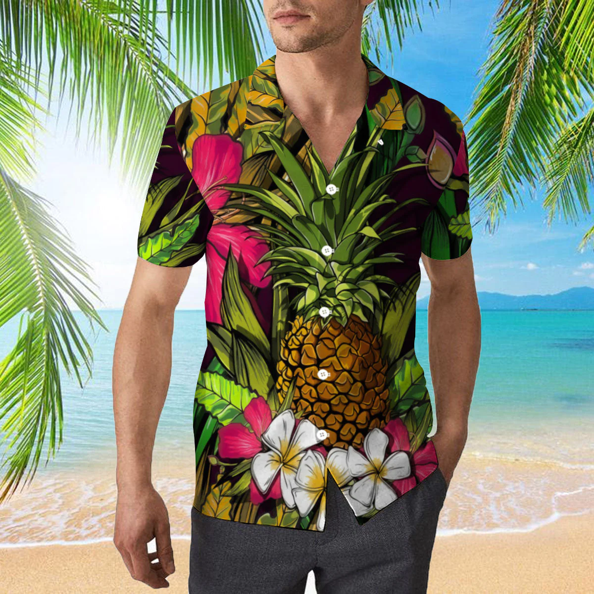 Amazing Pineapple Trendy Hawaiian Shirt