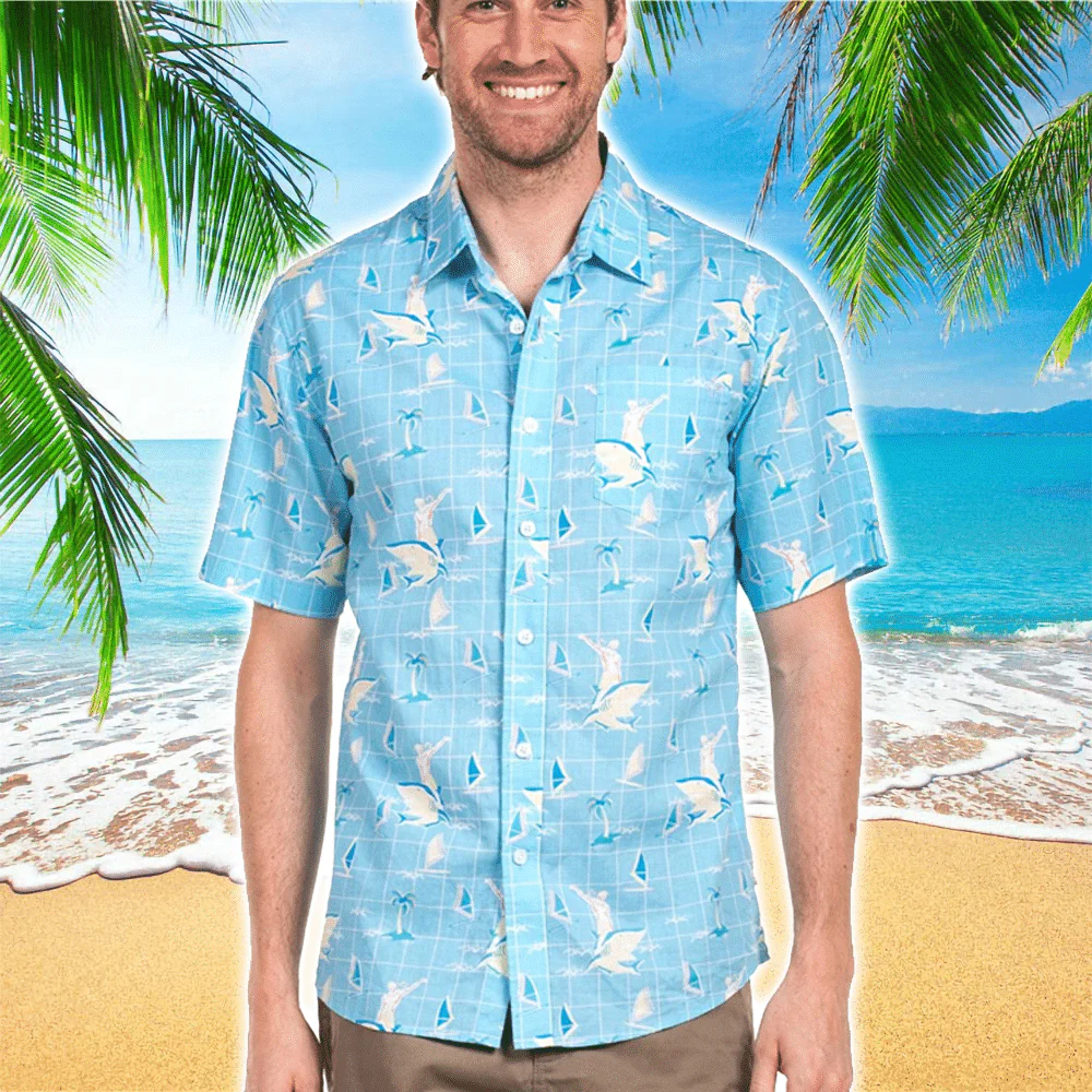 Amazing Shark Trendy Hawaiian Shirt, Shark Lover Hawaiian For