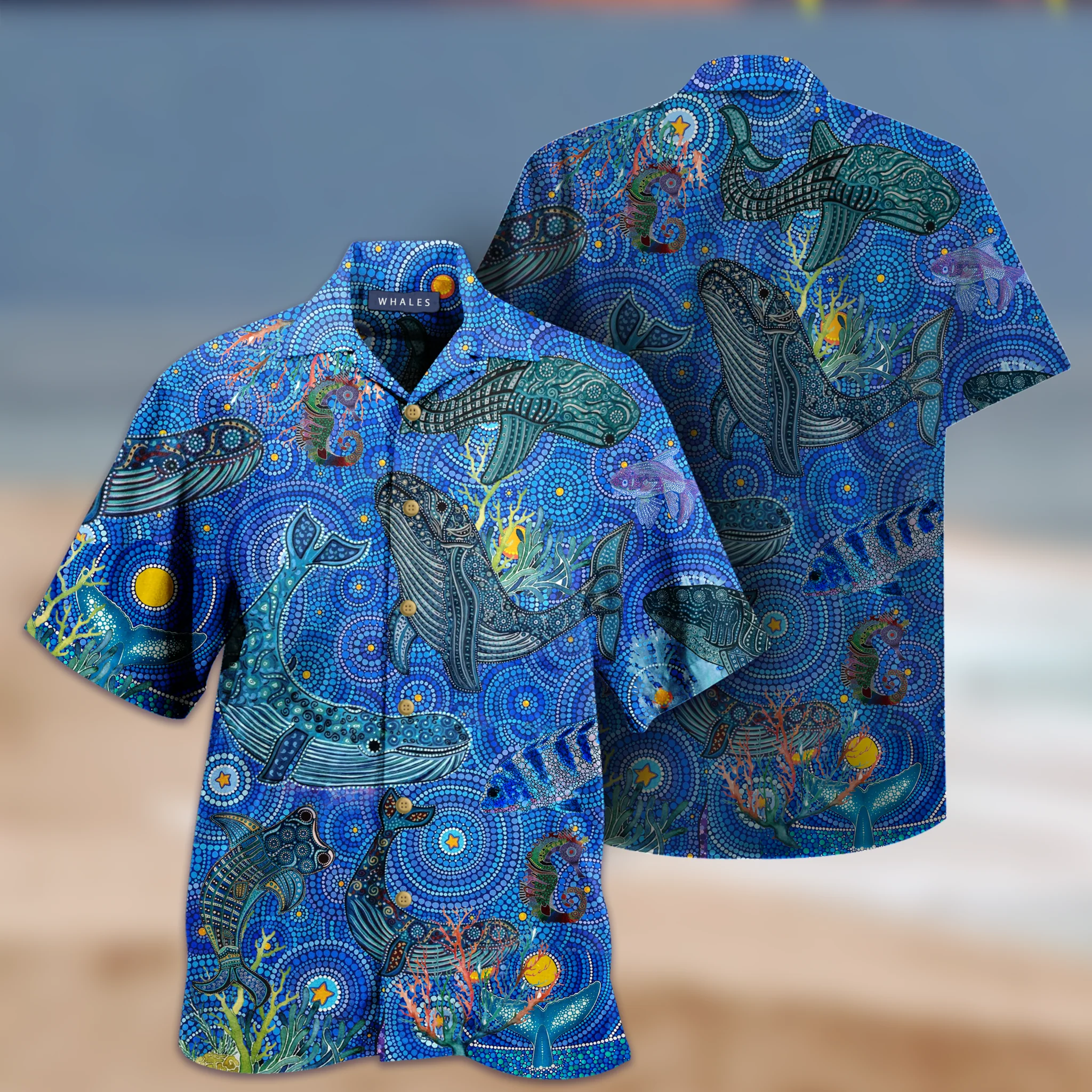 Amazing Whale Trendy Hawaiian Shirt