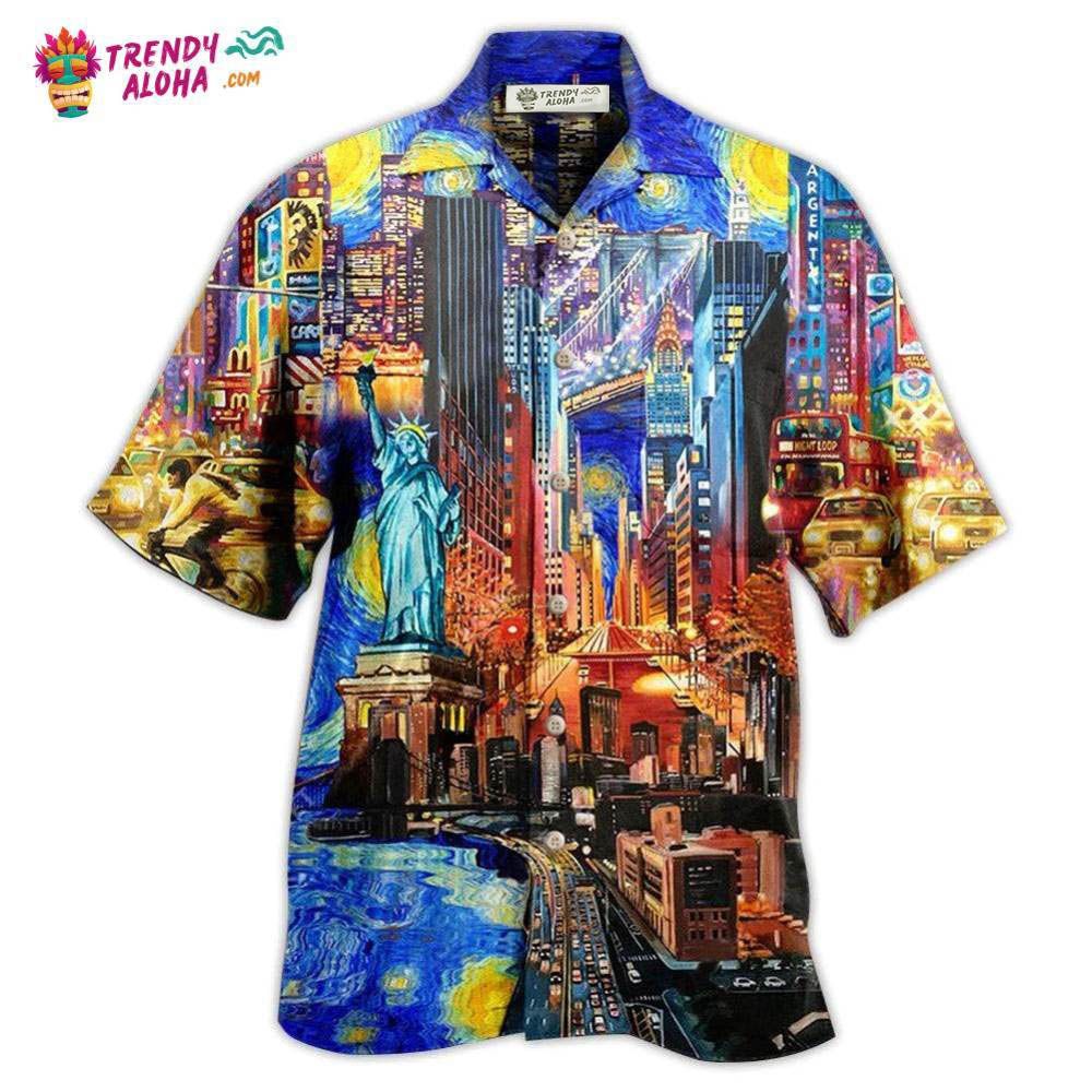 America Beloved New York City America Hawaiian Shirt – Trendy Aloha America Beloved New York City America Hawaiian Shirt – Trendy Aloha