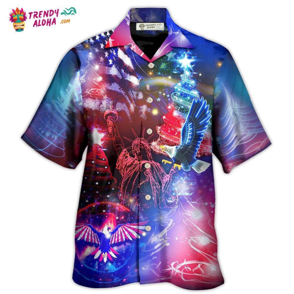 America Christmas Merry Everything Happy Always Hawaiian Shirt – Trendy Aloha America Christmas Merry Everything Happy Always Hawaiian Shirt – Trendy Aloha