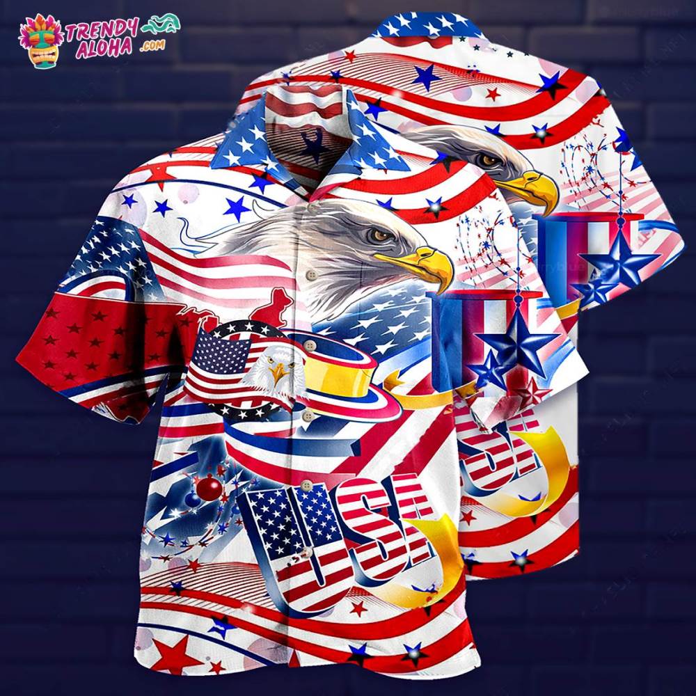 America Eagle America Hawaiian Shirt – Trendy Aloha