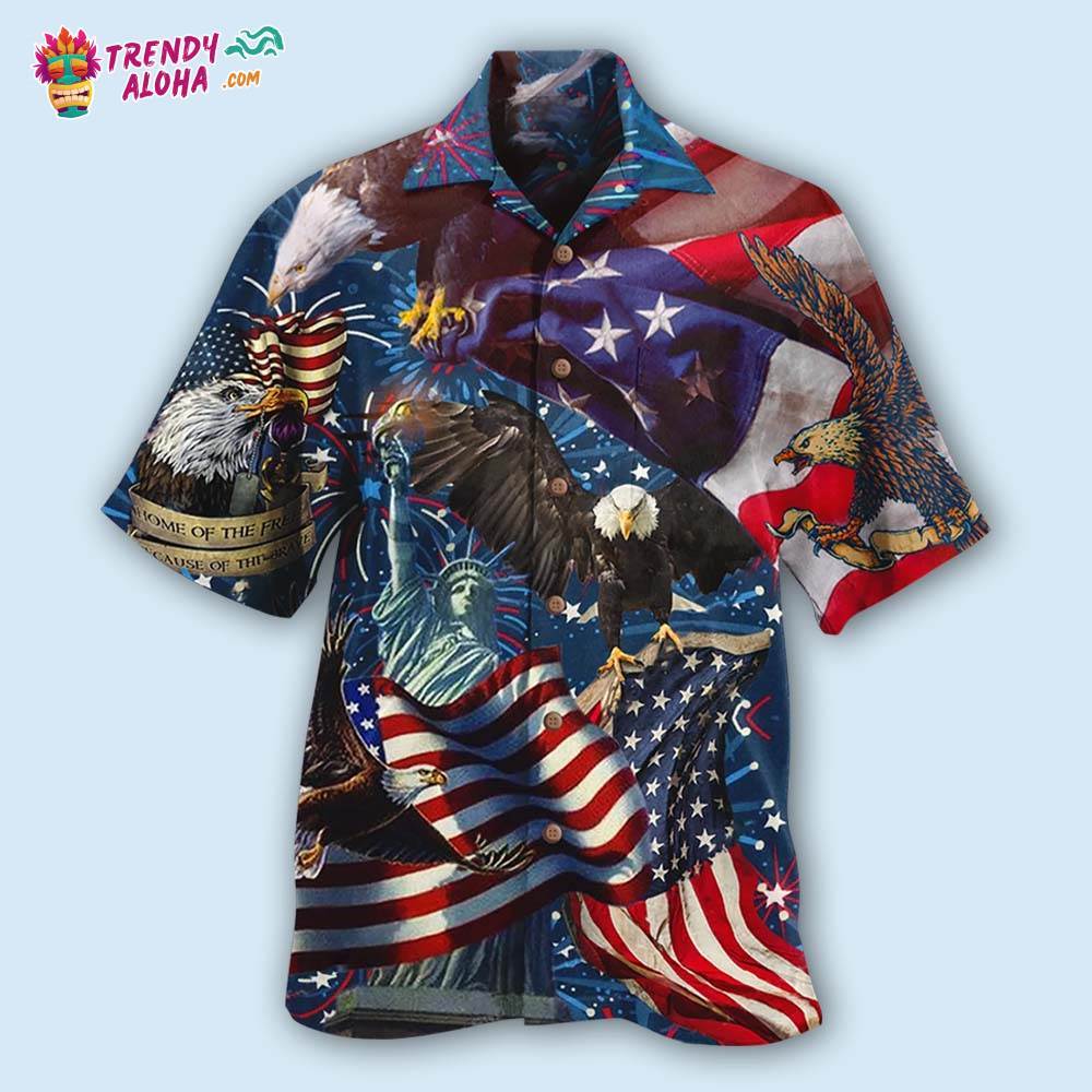 America Eagle Victory Love Hawaiian Shirt – Trendy Aloha