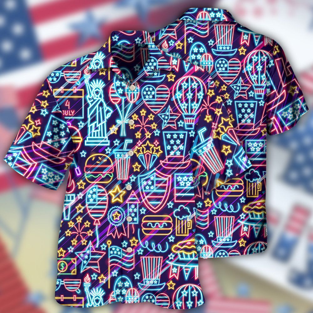 America Fourth Of July Independence Day Stunning Thing Hawaiian Shirt