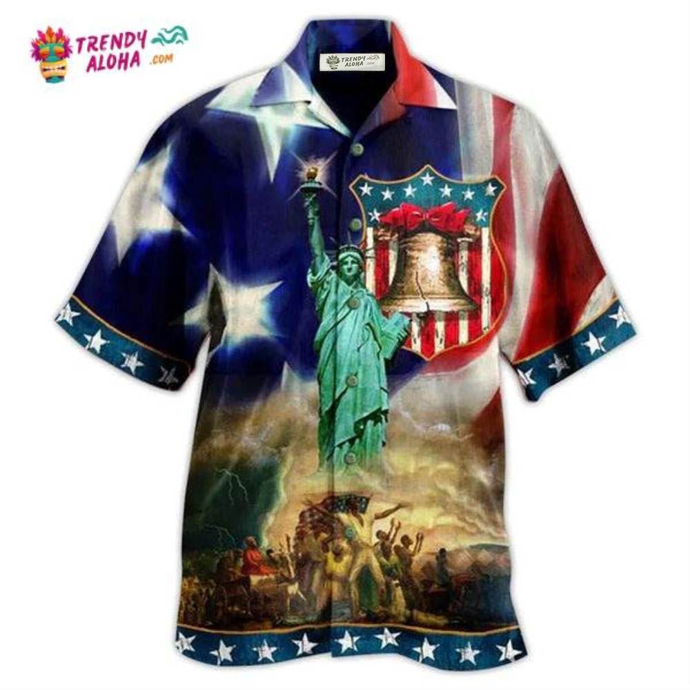 America Happy Day Freedom America Hawaiian Shirt – Trendy Aloha America Happy Day Freedom America Hawaiian Shirt – Trendy Aloha