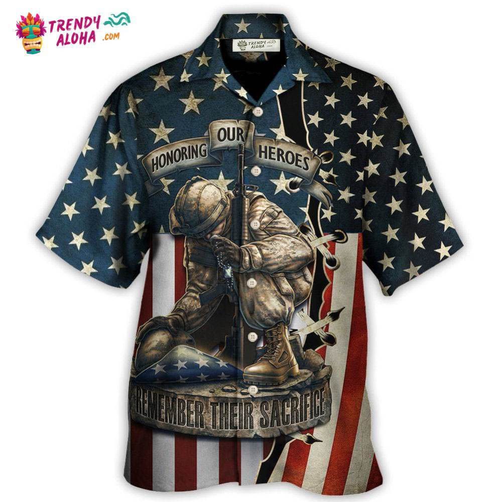 America Honoring Our Heroes Remember Their Sacrifice Hawaiian Shirt – Trendy Aloha America Honoring Our Heroes Remember Their Sacrifice Hawaiian Shirt – Trendy Aloha