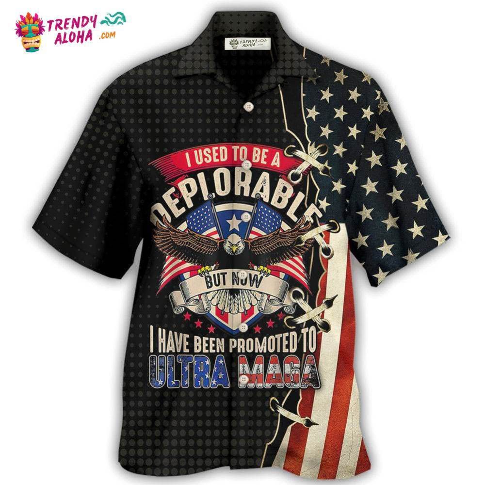 America I Used To Be A Deplorable Hawaiian Shirt – Trendy Aloha America I Used To Be A Deplorable Hawaiian Shirt – Trendy Aloha