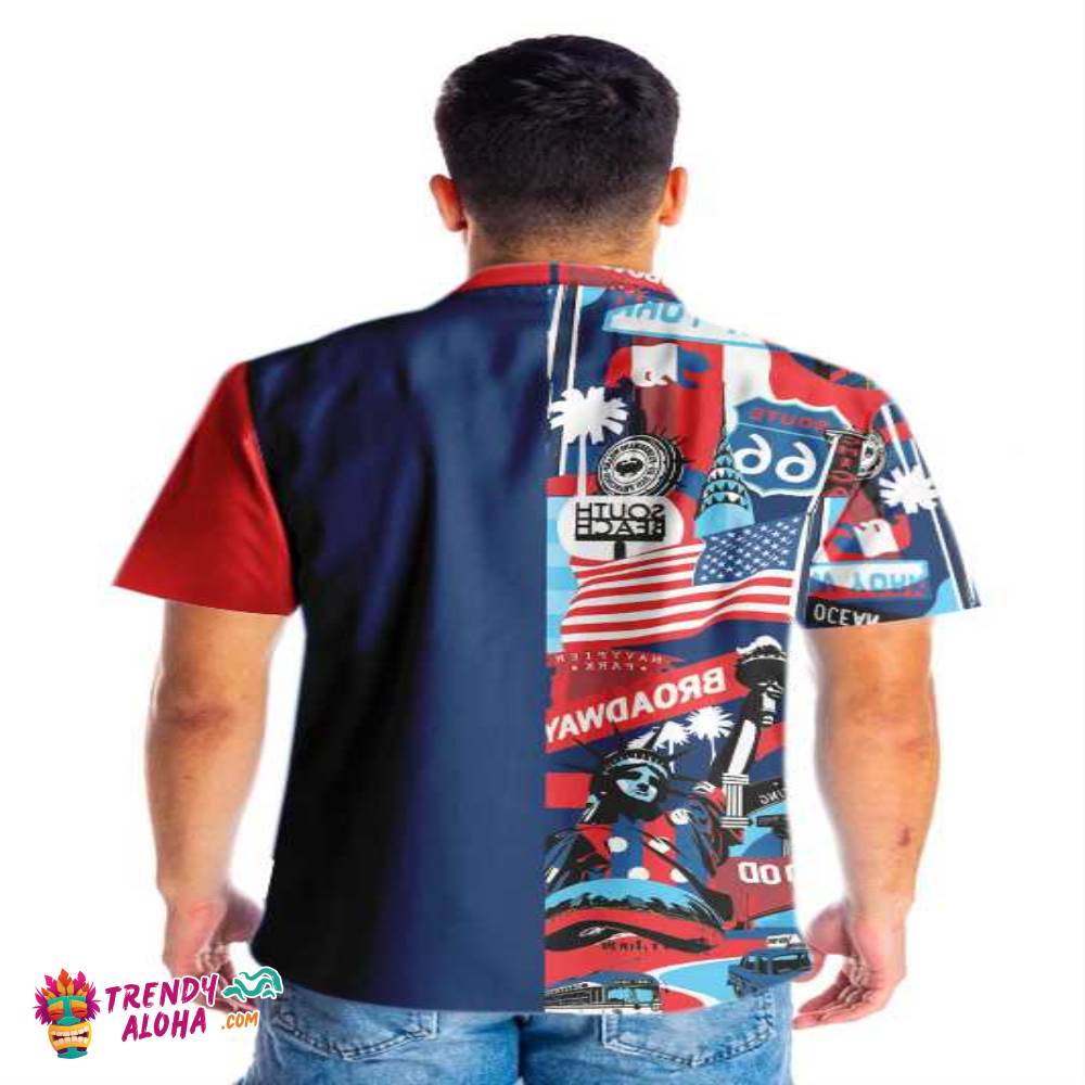 America Pop Art Hawaiian Shirt America Pop Art Hawaiian Shirt