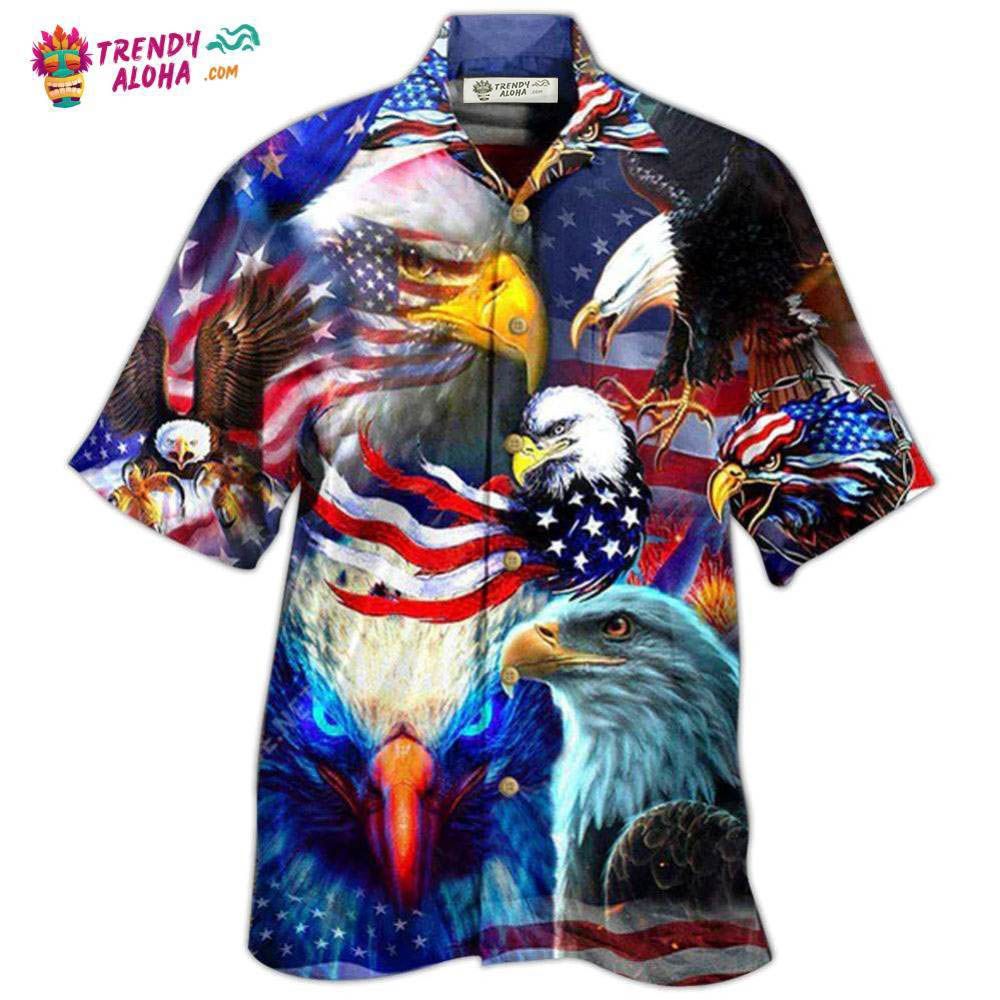 America Soar Like An Eagle Hawaiian Shirt – Trendy Aloha