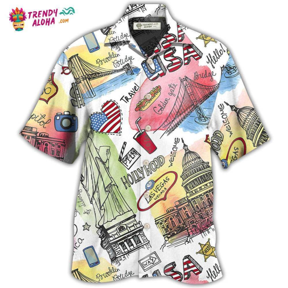 America Usa Art Style Hawaiian Shirt – Trendy Aloha America Usa Art Style Hawaiian Shirt – Trendy Aloha