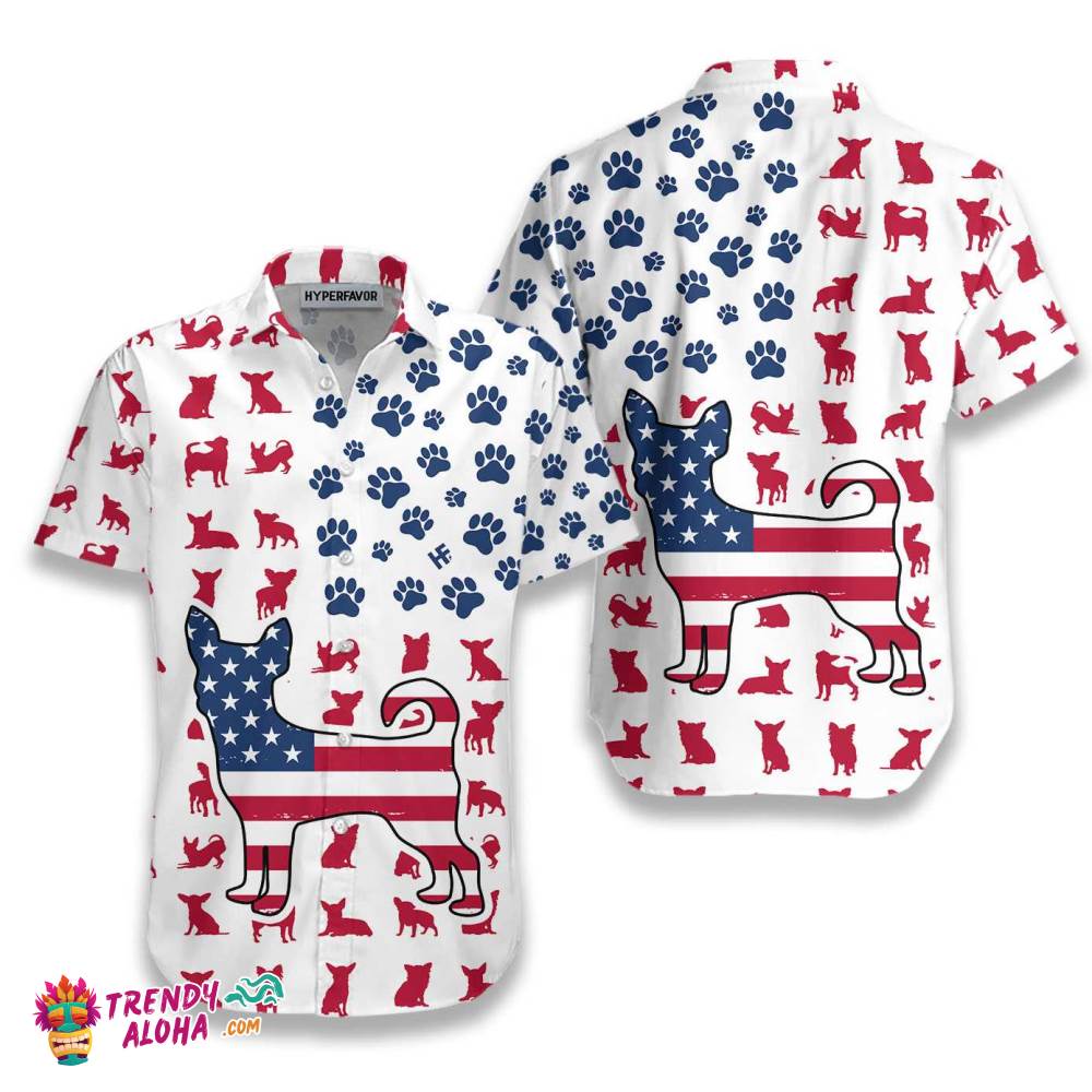 American Chihuahua Lover Hawaiian Shirt