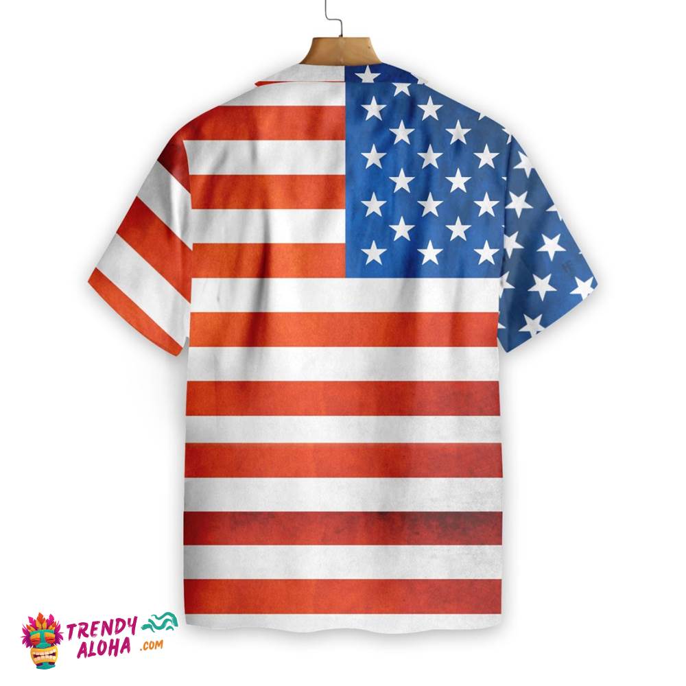 American Flag Hawaiian Shirt