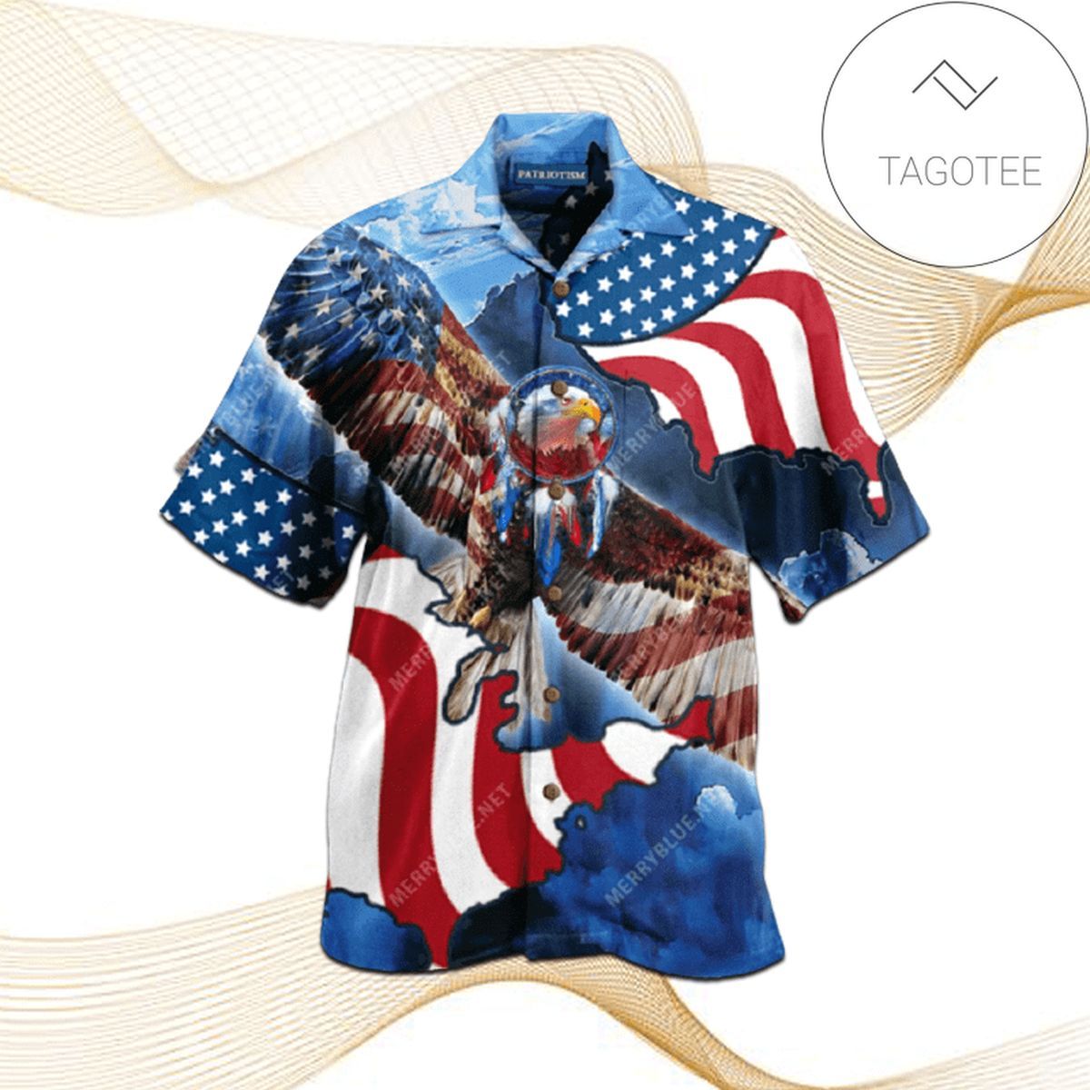American Flag Special Patriotic Eagle Hawaiian Shirts
