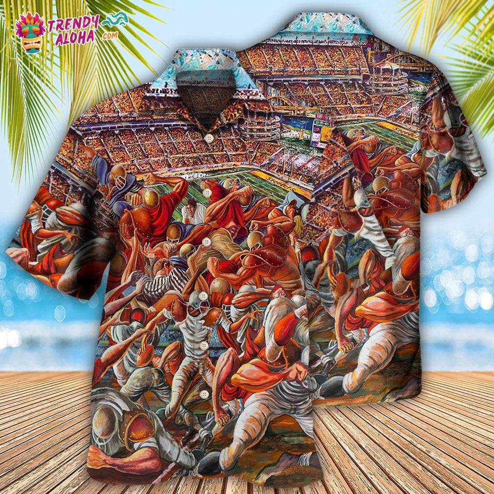 American Football Strong Power Hawaiian Shirt – Trendy Aloha