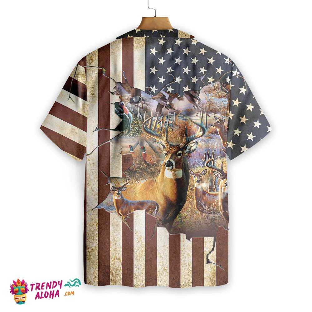 American Hunter Hawaiian Shirt