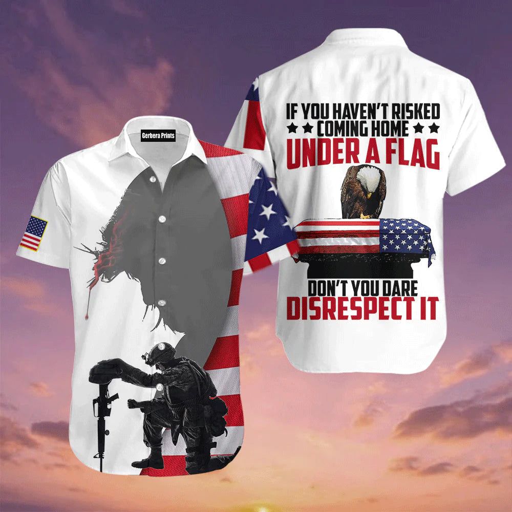 American Veteran Jesus Aloha Hawaiian Shirts For Men And For Women