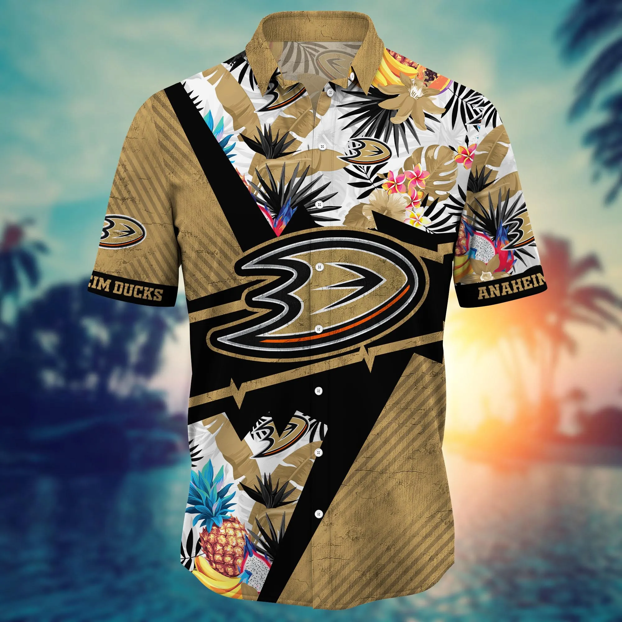 Anaheim Ducks NHL Hawaiian Shirt Sandals Aloha Shirt