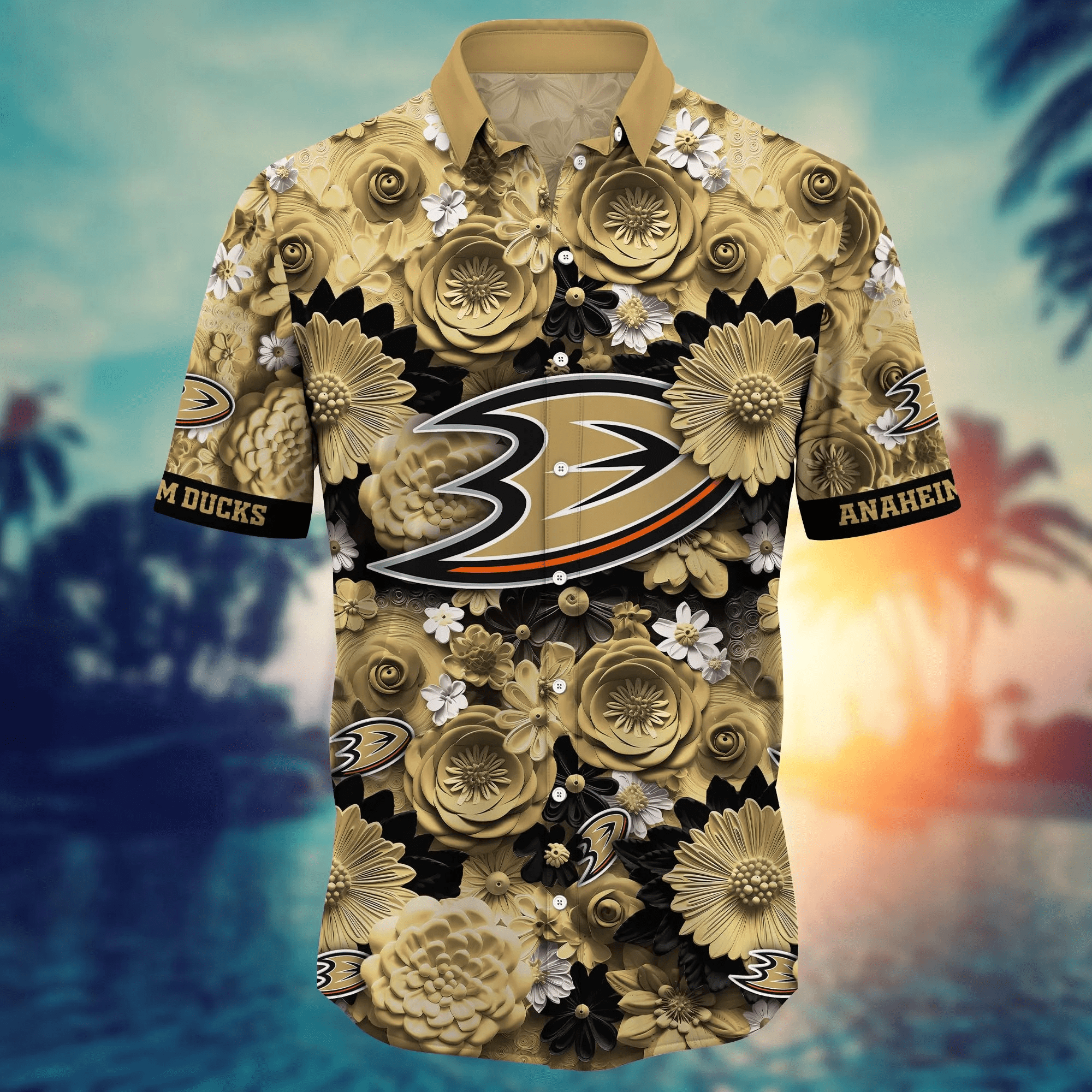 Anaheim Ducks NHL Hawaiian Shirt Trending For This Summer Customize Shirt Any Team