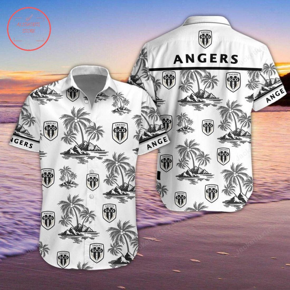 Angers Sco Coconut Tree Hawaiian Shirt