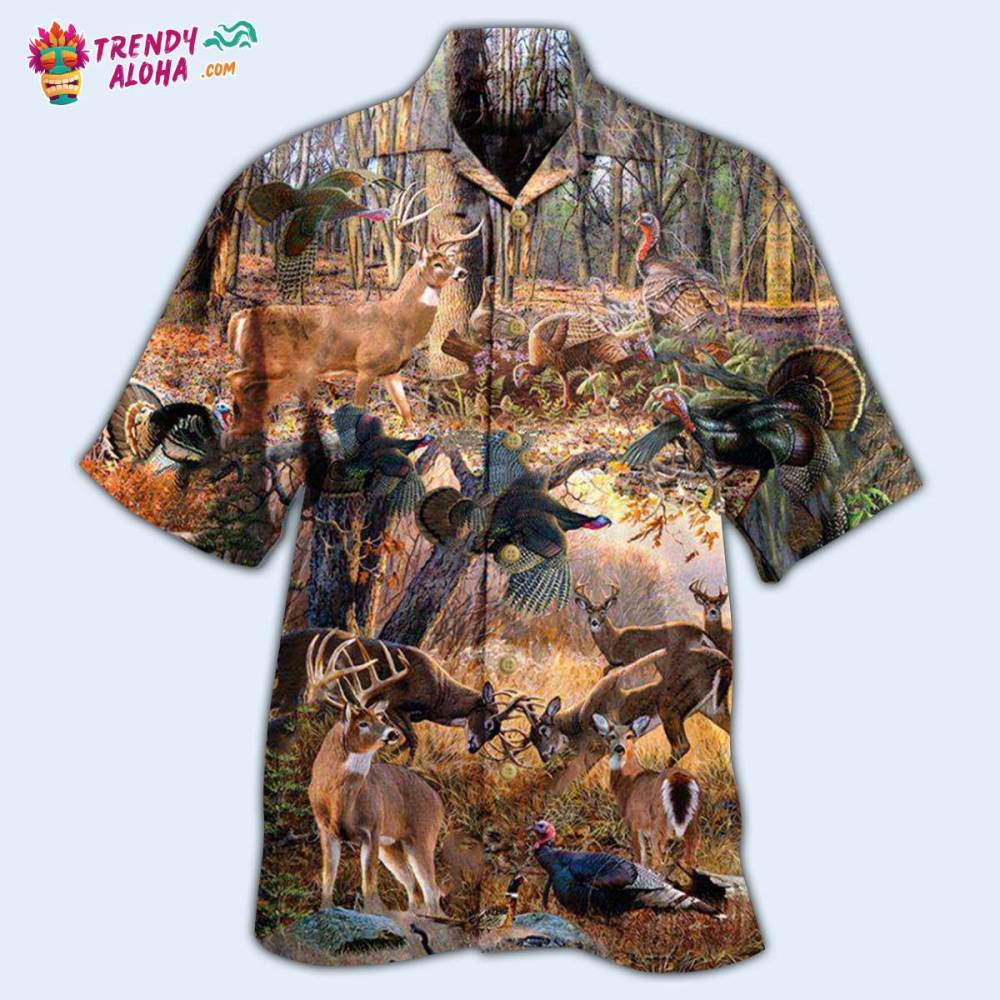Animals If It Flies It Dies If It Hops It Drops With Vintage Style Hawaiian Shirt – Trendy Aloha