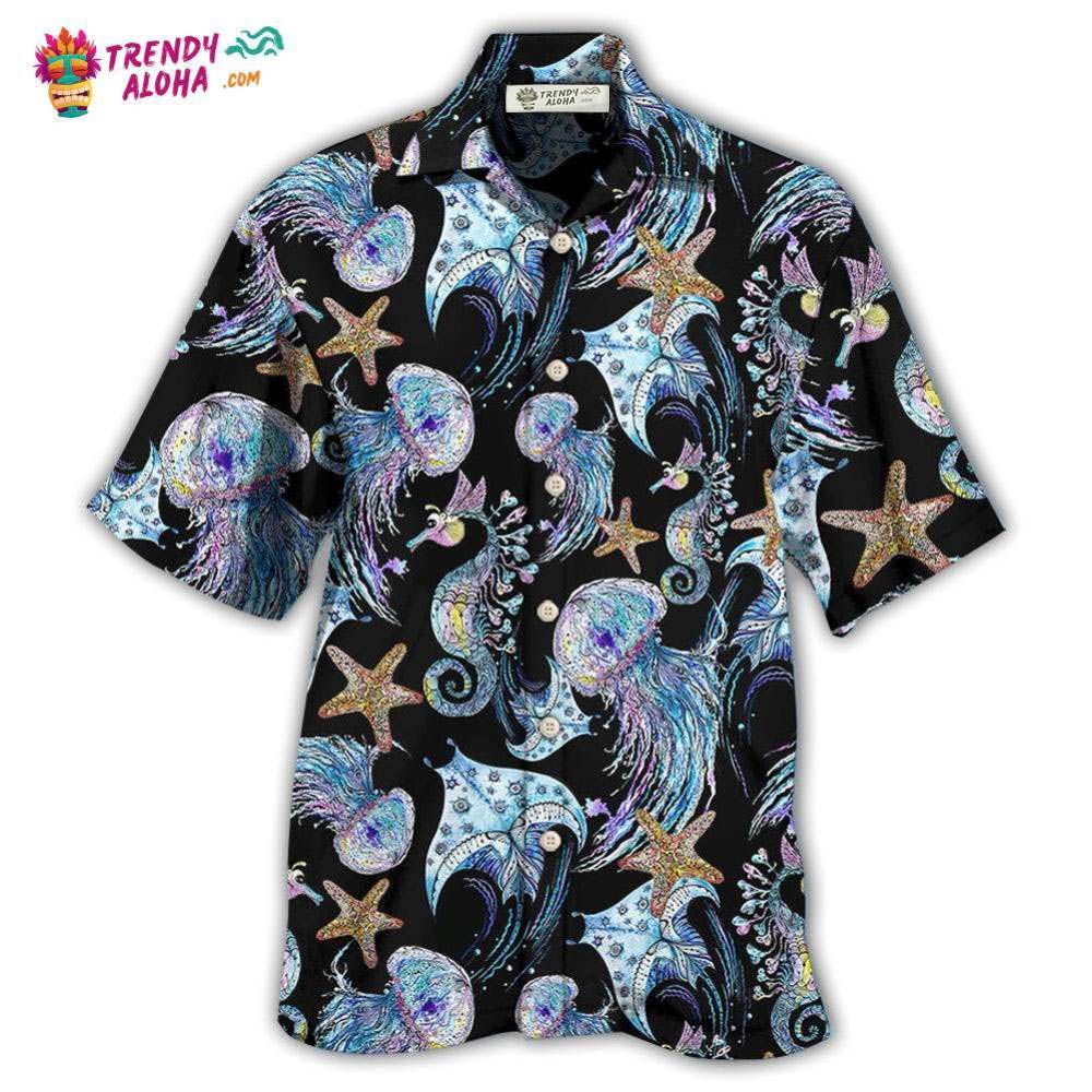Animals Sea Animals Hawaiian Shirt – Trendy Aloha