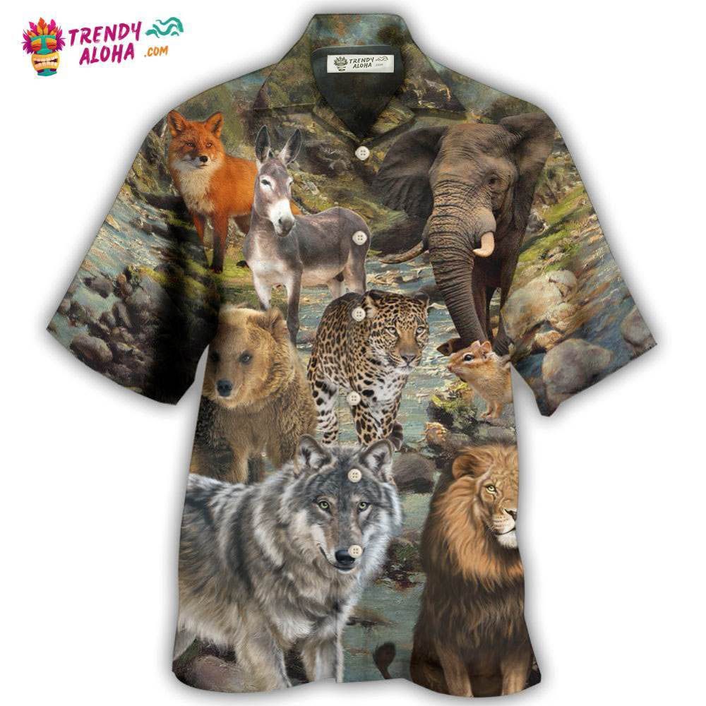 Animals The Beauty Of Animals Hawaiian Shirt – Trendy Aloha Animals The Beauty Of Animals Hawaiian Shirt – Trendy Aloha