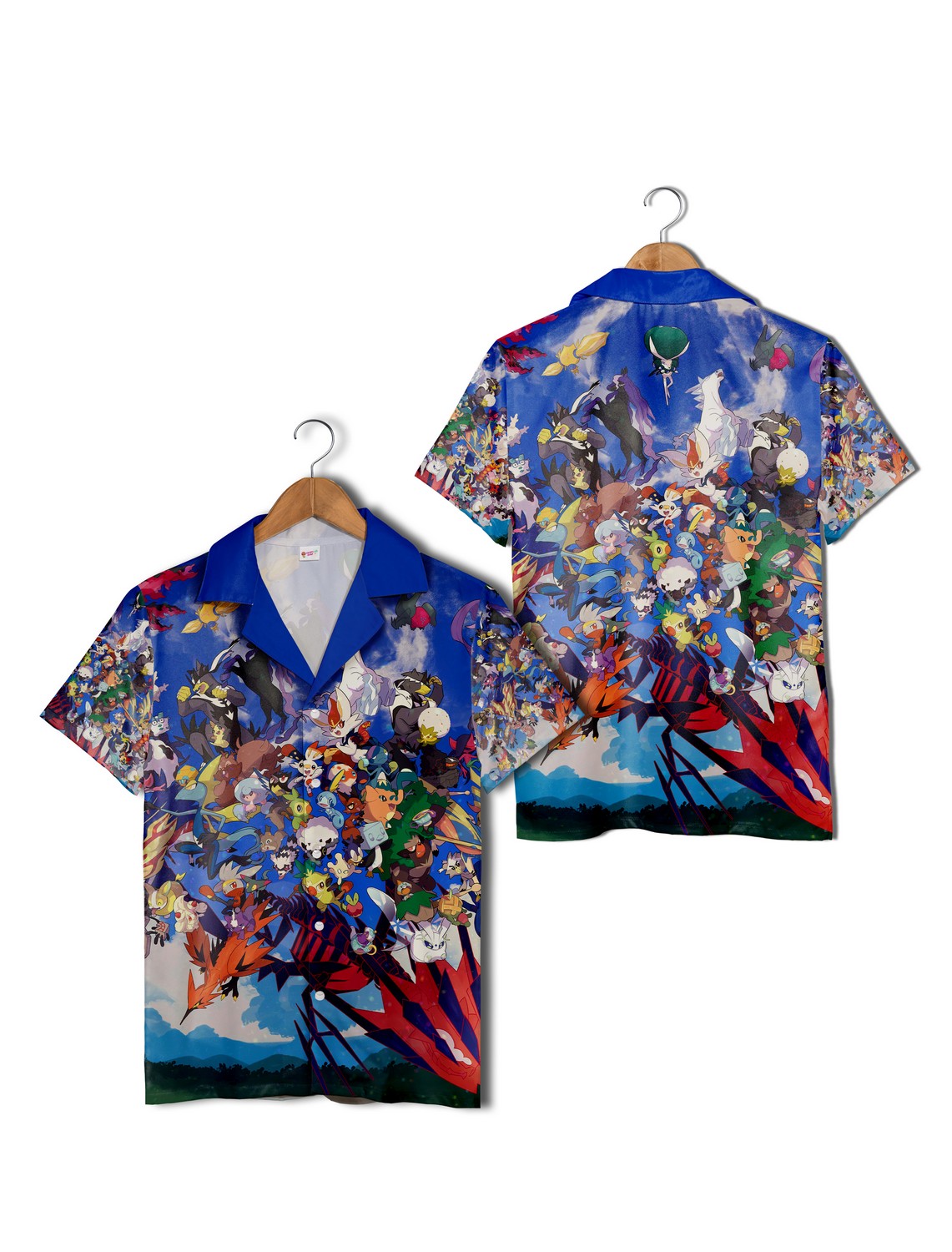 Anime Pokemon Hawaiian Shirt Tropical Green Hawaii Shirt Pokemon Aloha Shirt Anime Pokemon Hawaiian Shirt Tropical Green Hawaii Shirt Pokemon Aloha Shirt
