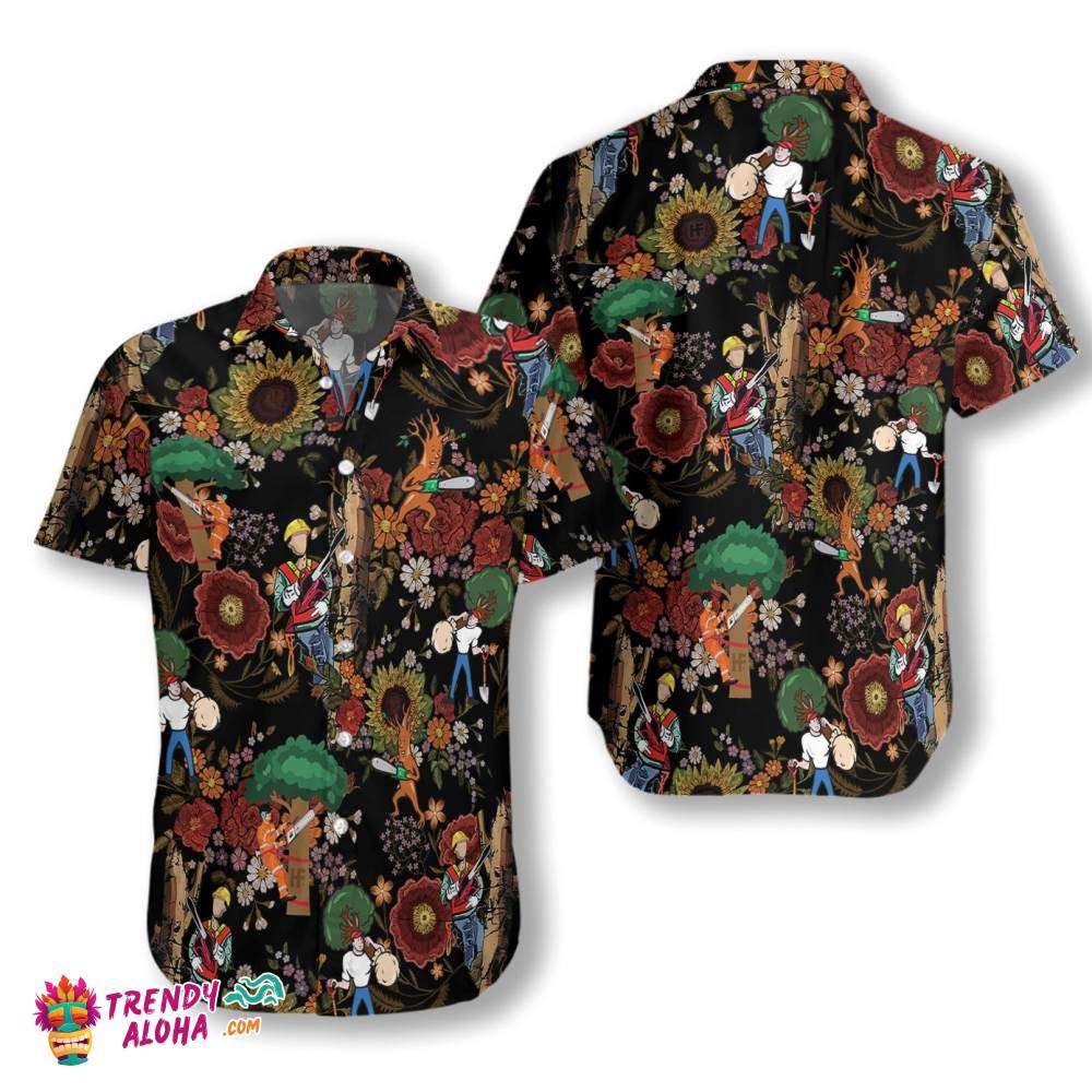 Arborist Proud 2 Hawaiian Shirt