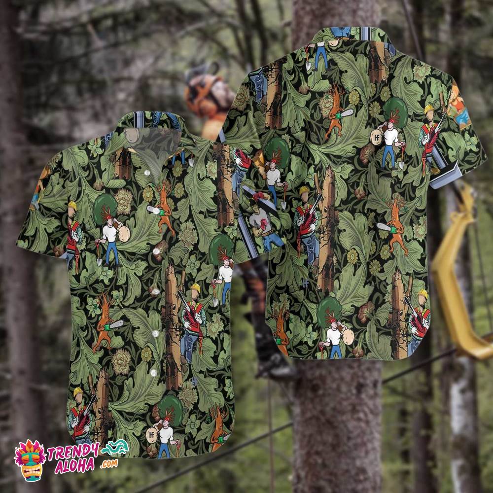Arborist Proud 4 Hawaiian Shirt