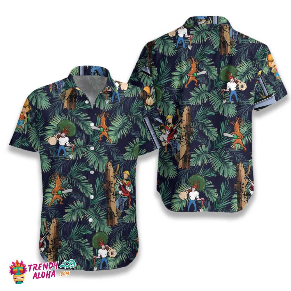 Arborist Proud 5 Hawaiian Shirt